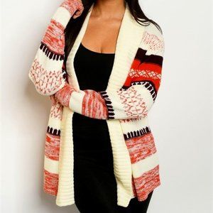 Beautiful open front Long Sleeve Sweater